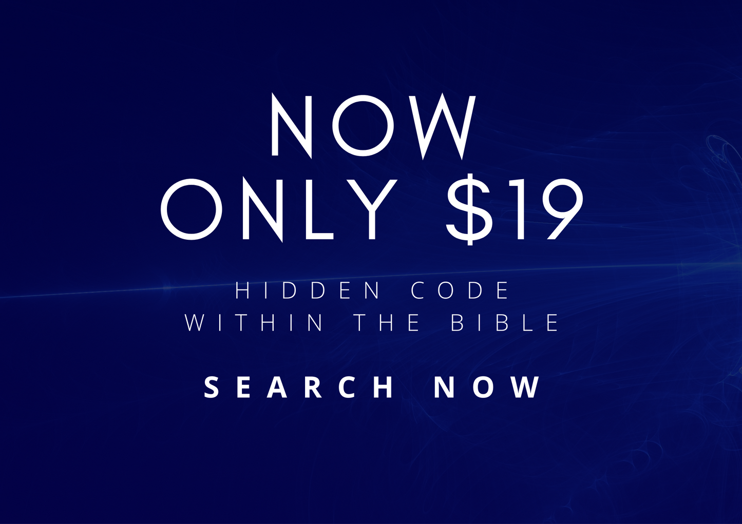 Bible Code Search Now Just $19.00